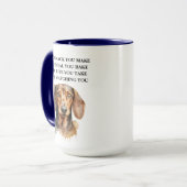 Mug Drôle de fête des mères – “Chaque collation que vo (Devant gauche)