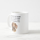 Mug Drôle de fête des mères – “Chaque snack que vous f (Devant gauche)
