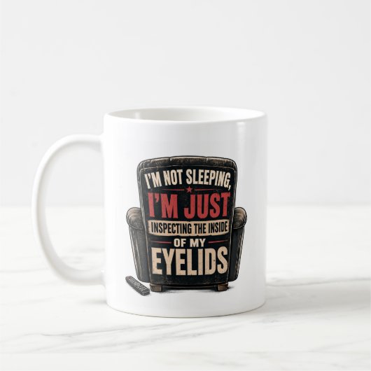 Mug Drôle de fête des pères (Gauche)