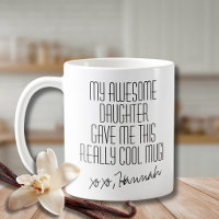 Drôle de Fille à Maman Cadeau Personnalisé Mignon