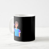 Mug Drôle de fléchettes pour les joueurs de fléchettes (Devant gauche)