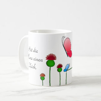 Mug Drôle de formule "papillon"