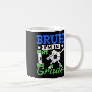 Mug Drôle de frère, je suis en 1ère année de football,