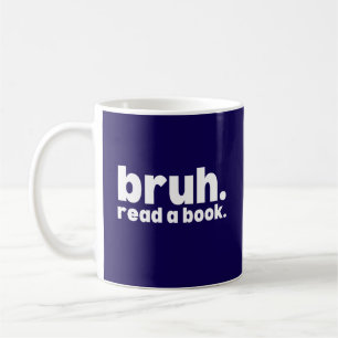Mug Drôle de frère lit un livre Nerd sarcastique