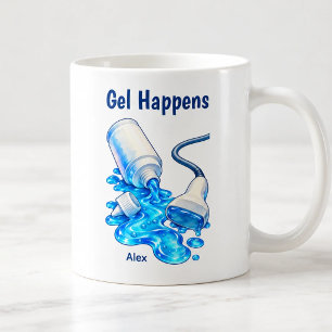Mug Drôle de Gel Arrive Sonographe Personnalisé