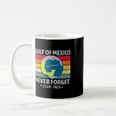 Mug Drôle de golfe des États-Unis d'Amérique golfe du (Gauche)