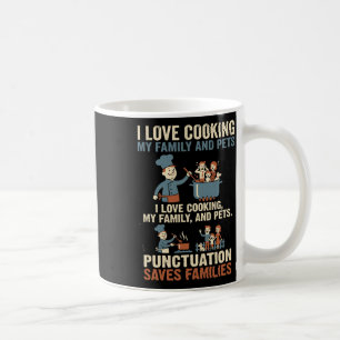 Mug Drôle de grammaire : la ponctuation sauve des fami