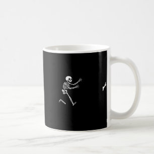 Mug Drôle de Grand Danois squelette de Halloween en co