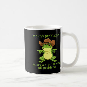 Mug Drôle de grenouille, moi pas de problème Narrateur