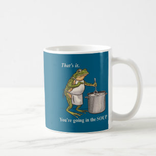 Mug Drôle de Grenouille Rétro C'est Tout Vous Alliez D