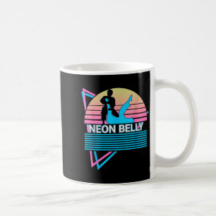 Mug Drôle de Jiu Jitsu Bjj Rétro Néon Ventre