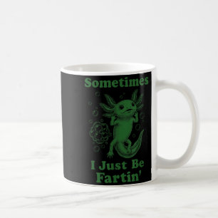 Mug Drôle de joli axolotl pet petant je fais des pets
