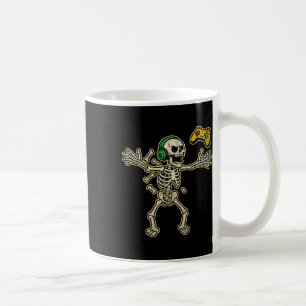 Mug Drôle de joueur squelette en colère joueur adolesc