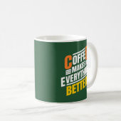 Mug Drôle de la typographie des citations (Devant droit)