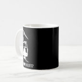 Mug Drôle de levage de ski (Devant gauche)