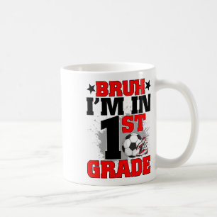 Mug Drôle de mec je suis en soccer de 1re année Ck à l