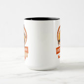 Mug Drôle de motivation de course de Bigfoot (Centre)