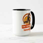 Mug Drôle de motivation de course de Bigfoot (Devant droit)