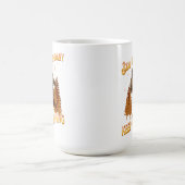 Mug Drôle de motivation de course de Bigfoot (Centre)