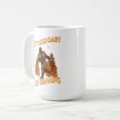 Mug Drôle de motivation de course de Bigfoot (Devant gauche)