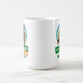 Mug Drôle de motivation de course de Bigfoot (Centre)