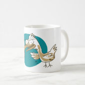 Mug drôle de mouette qui nous parle dessin (Devant droit)