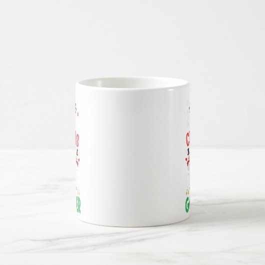 Mug Drôle de Noël 2025 est mon premier Noël en tant qu (Centre)