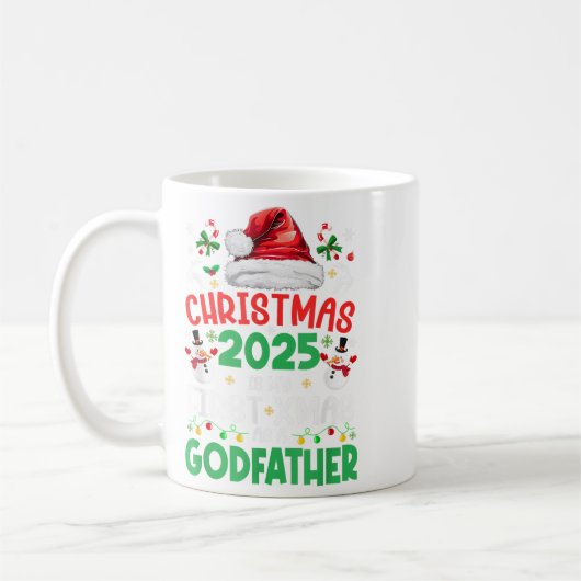 Mug Drôle de Noël 2025 est mon premier Noël en tant qu (Gauche)