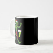 Mug Drôle de Noël Alien Six Seven Mème 67 Chapeau de P (Devant gauche)