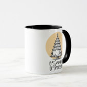 Mug drôle de Noël O Tannenbum (Devant droit)