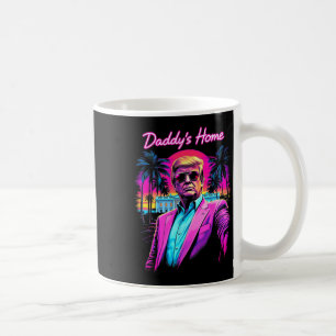 Mug Drôle de papa à la maison Maison Blanche Trump Ros