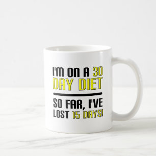Mug Drôle de Régime de 30 Jours