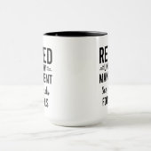 Mug Drôle de retraite sous nouvelle direction (Centre)