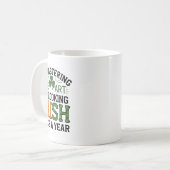 Mug Drôle de Saint-Patrick Fierté Irlandaise Trèfle Ch (Devant gauche)