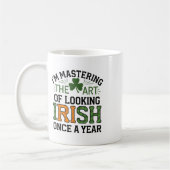 Mug Drôle de Saint-Patrick Fierté Irlandaise Trèfle Ch (Gauche)