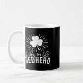 Mug Drôle de Saint-Patrick irlandais Shamrock Dibs sur (Gauche)