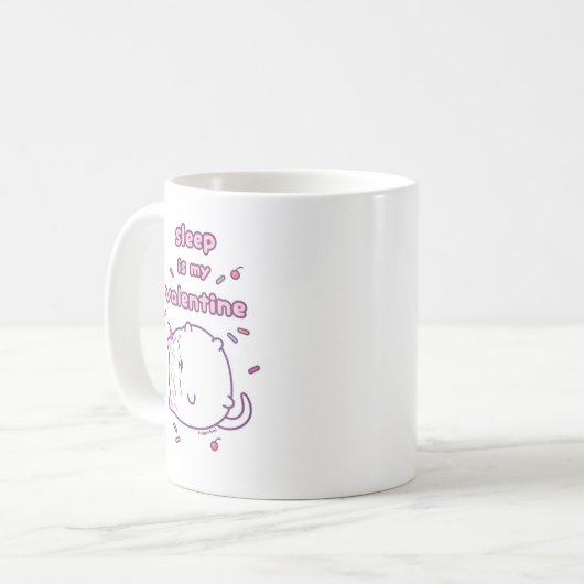 Mug Drôle de Saint Valentin Kitty Cat (Devant gauche)