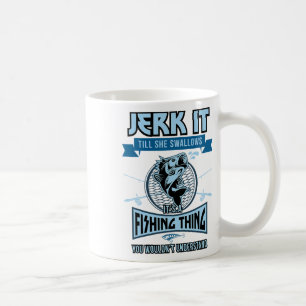 Mug Drôle de secousse jusqu'à ce qu'elle avale la trui