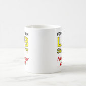 Mug Drôle de Sécurité de Laboratoire (Centre)
