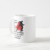 Mug drôle de super-héros Alzheimer (Devant gauche)