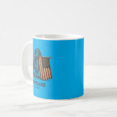 Mug Drôle de teckel Wiener aux cheveux longs rouges et (Devant gauche)