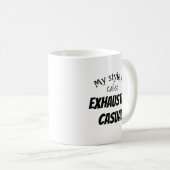 Mug Drôle de tenue épuisée (Devant droit)