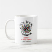 Mug Drôle de 'Tout va bien' Noël (Gauche)