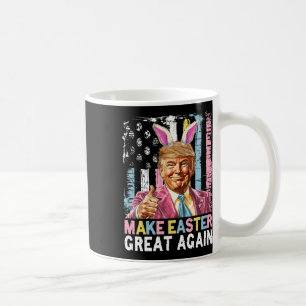 Mug Drôle de Trump Faire Pâques Grande Again Lapin Cha