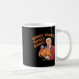 Mug Drôle de Trump Gagnant Gagnant Dîner de dinde Than