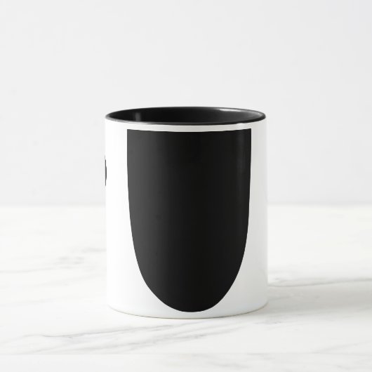 Mug drôle de visage (Centre)