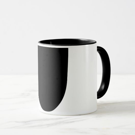 Mug drôle de visage (Devant droit)
