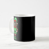 Mug Drôle d'elfe de Noël Chien Springer Spaniel Anglai (Devant gauche)