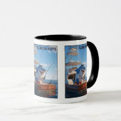 Mug Drôle des Keys de Floride (Devant droit)