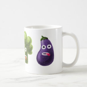 Mug Drôle des légumes caricaturaux